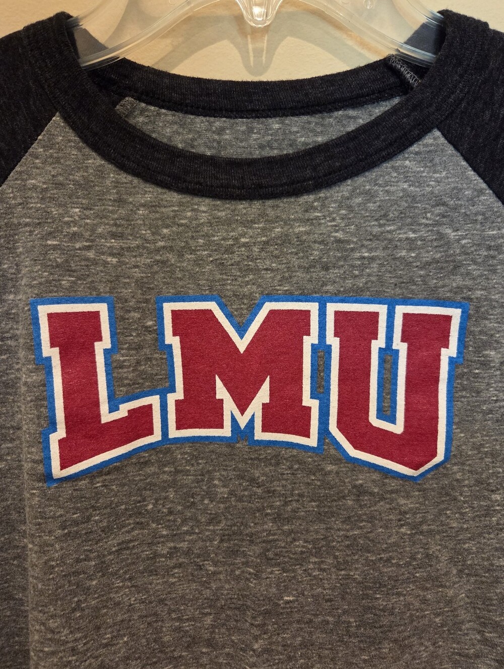 LMU Cropped Raglan Tee - Picture 2 of 4